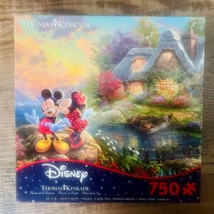 Disney Thomas Kinkade Mickey & Minnie puzzle